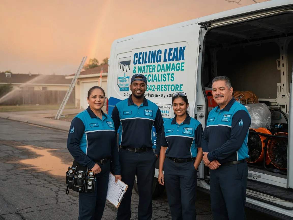 Ceiling Leak Cleanup company in Angola, LA